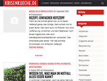 Tablet Screenshot of krisenkueche.de